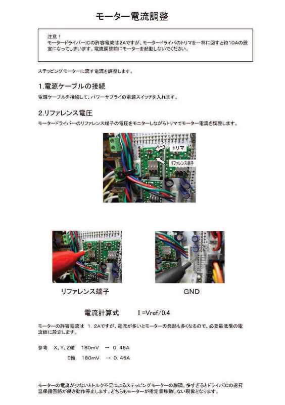調整手順